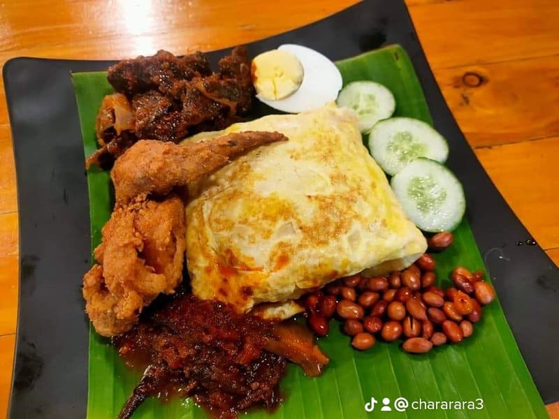 Nasi Lemak Chara Viral Kuantan